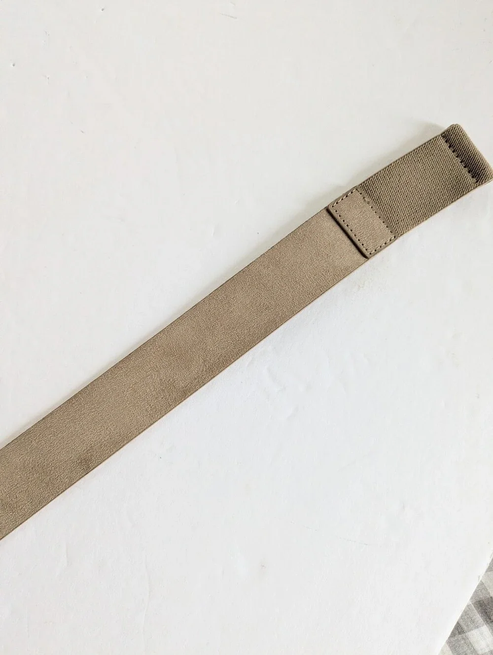 H&M Faux Suede Stretch Belt Size Medium